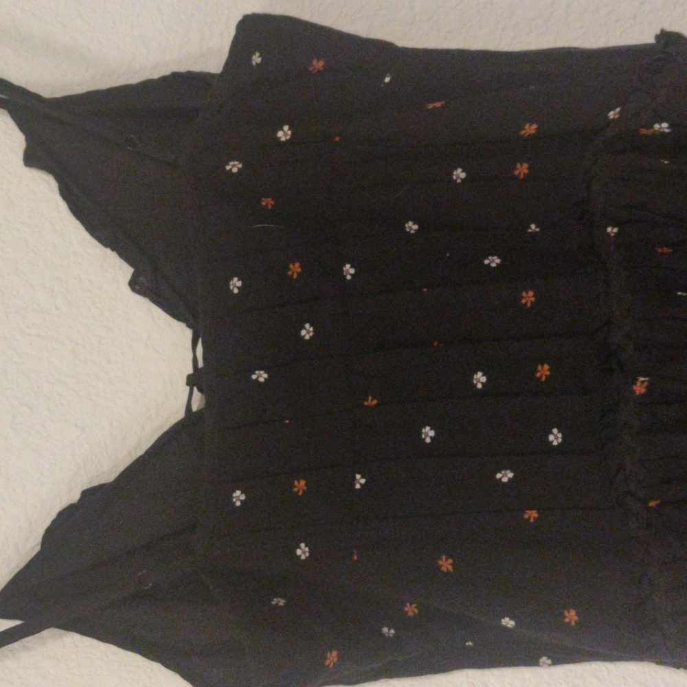 Forever twenty one black floral summer dress - Picture 4 of 6